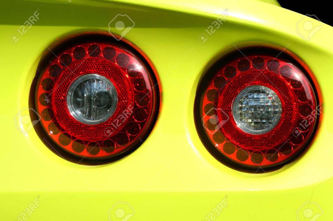 Yellow tail lights yellow