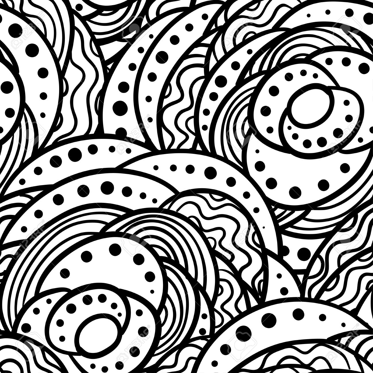 abstract art black and white patterns