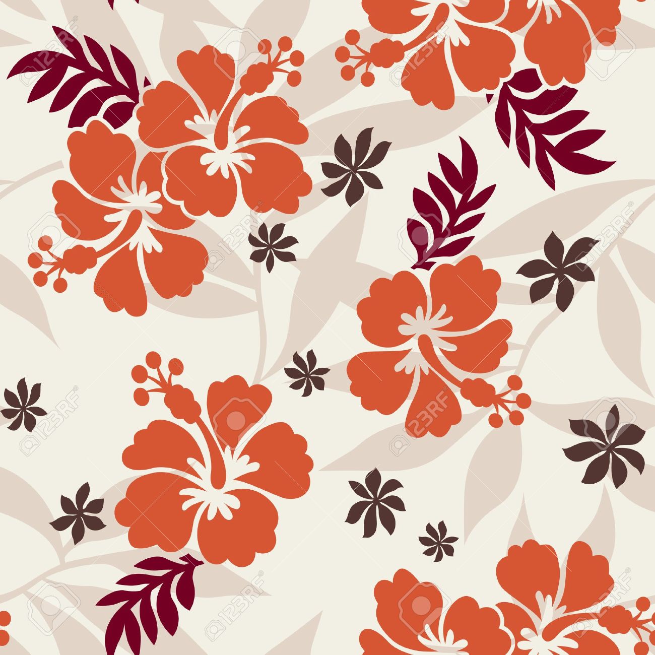 Fleurs hawaïenne Wallpaper Fleurs hawaïenne Wallpaper