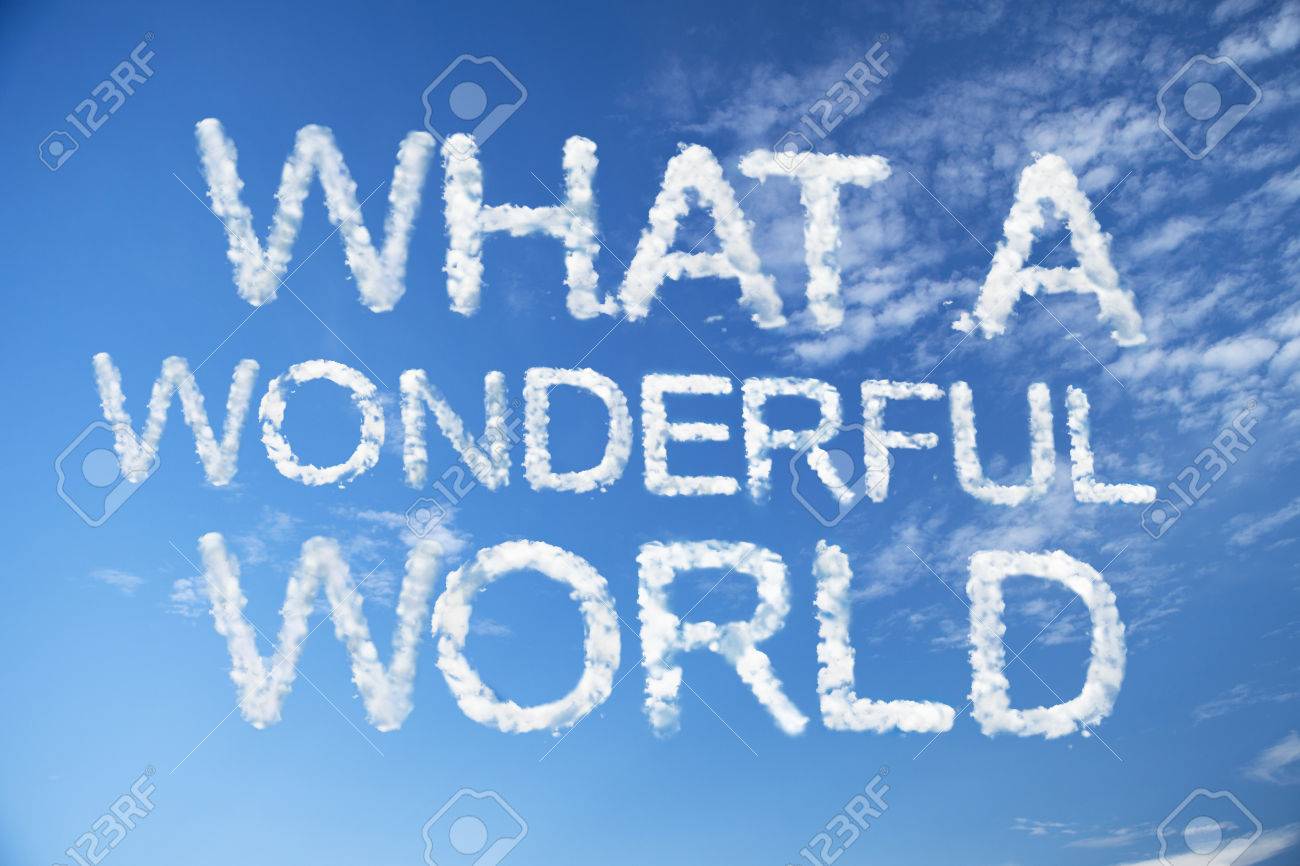 23478798-What-a-Wonderful-World-cloud-wo