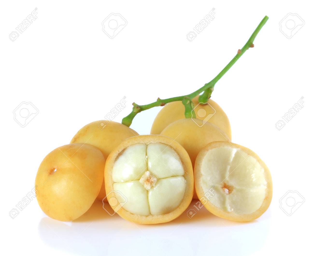 Thai Fruit (Ma Fai) On White Background Stock Photo, Picture ...
