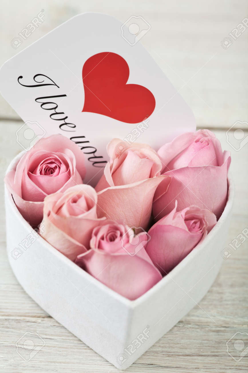 Pink Rose I Love You