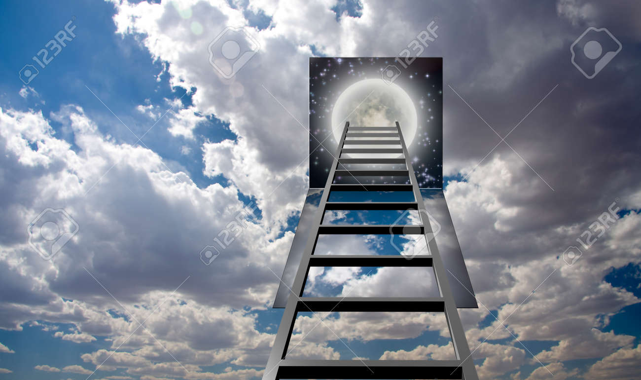 http://previews.123rf.com/images/rolffimages/rolffimages1511/rolffimages151100055/47790864-Ladder-into-hole-in-heaven-Stock-Photo-heaven.jpg