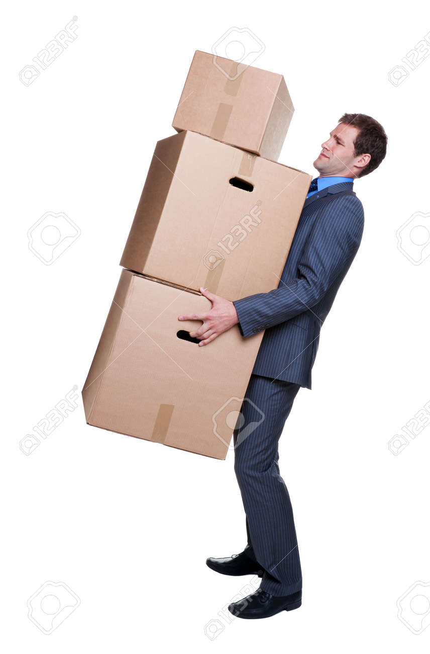 4906096-Businessman-struggling-to-carry-