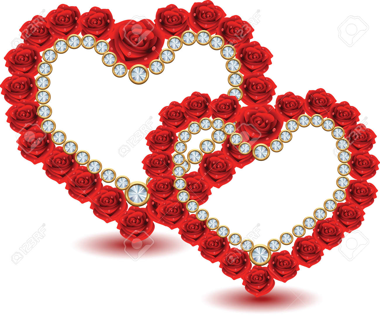 Red Rose Love Heart Red Rose Love Heart