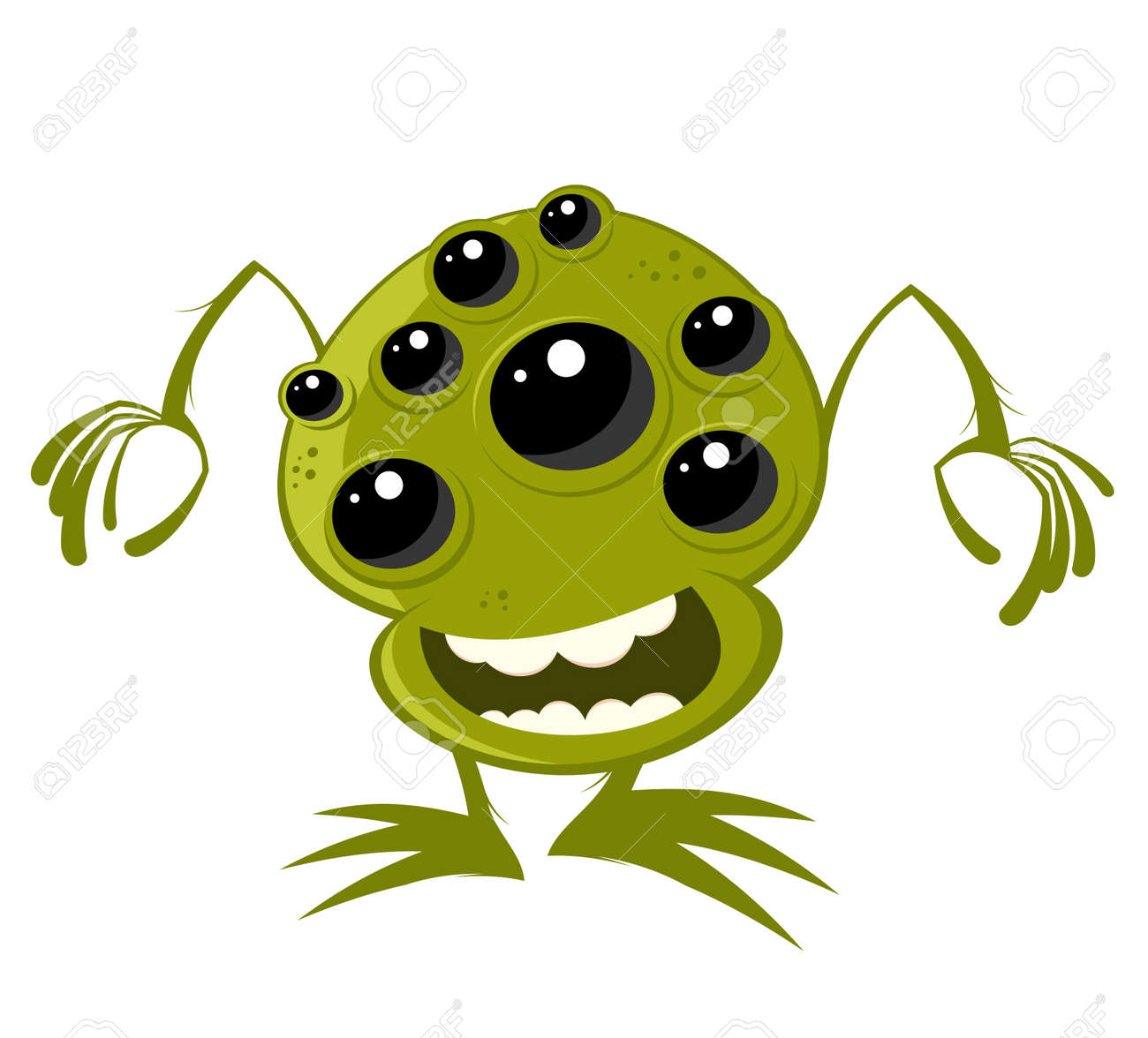 cartoon alien cartoon alien