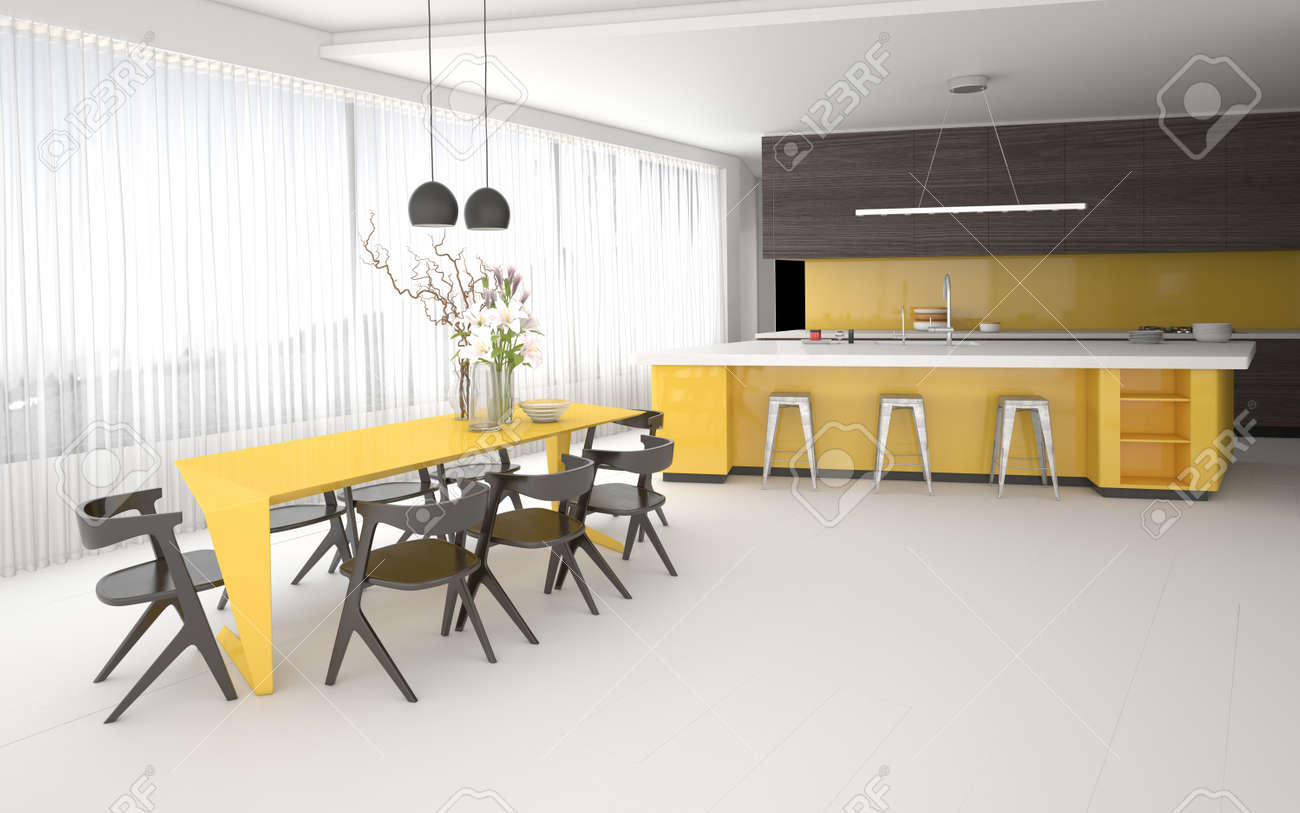 Soggiorno pranzo open space: foto di soggiorni moderni che sono un ...
