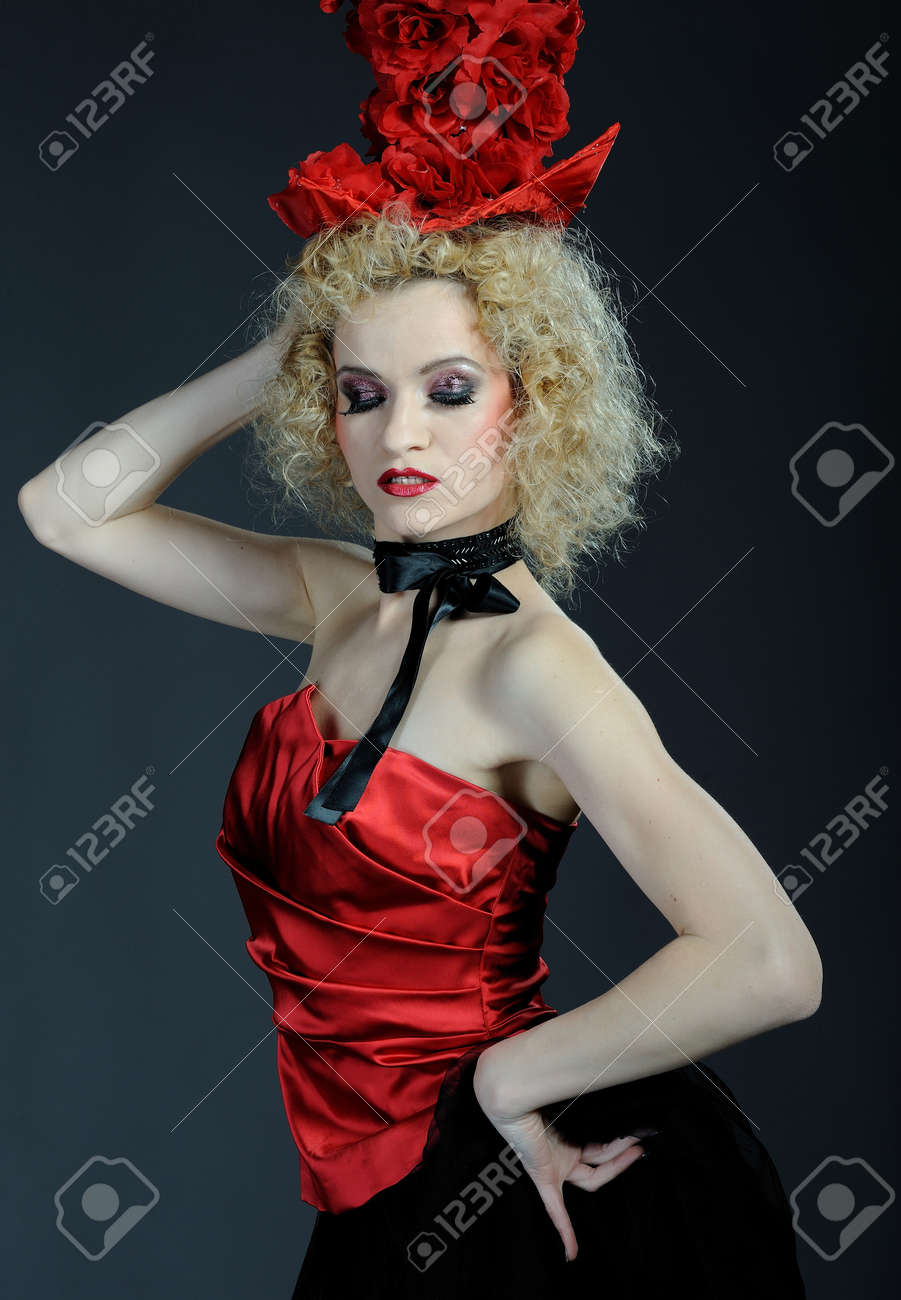 Mon maquillage Cabaret pour Tête de thon Dieu Créa La Femme Magazine
