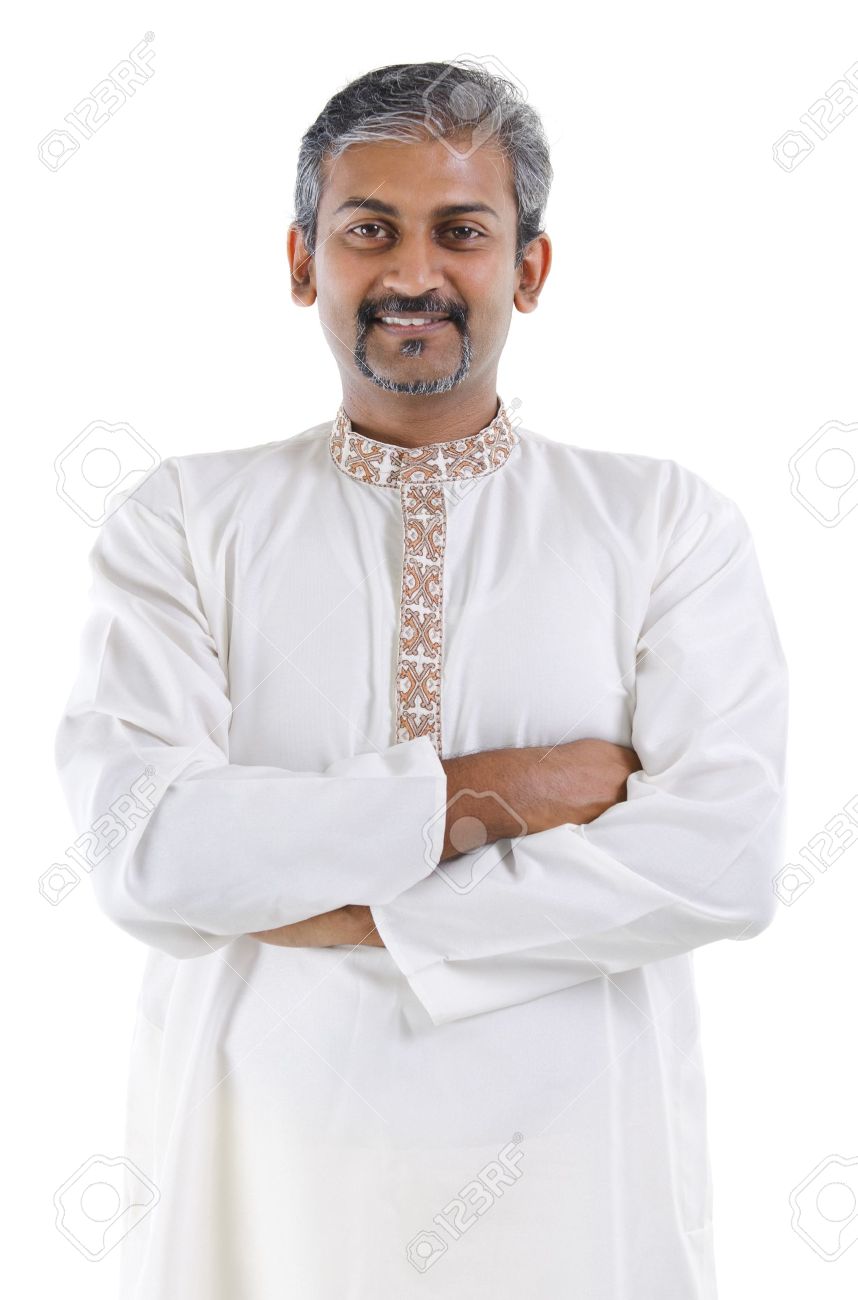 14159212-Confident-mature-traditional-Indian-man-in-kurta-dhoti-crossed-arms-isolated-on-white-background-Stock-Photo.jpg