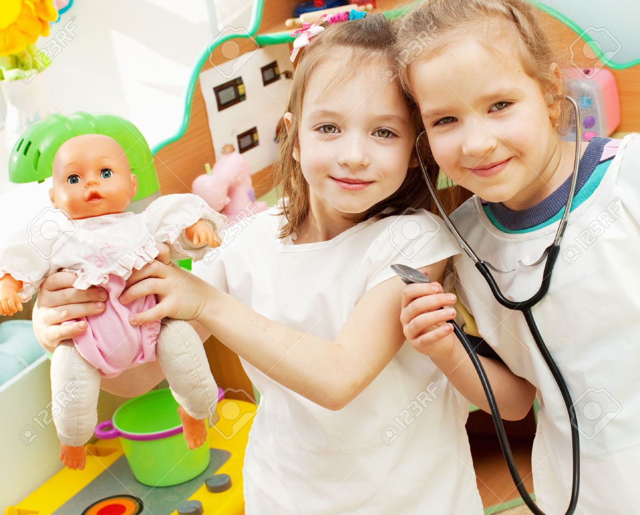 Worksheet Kindergarten Kids child in kindergarten kids nursery school girl playing at infant stock photo