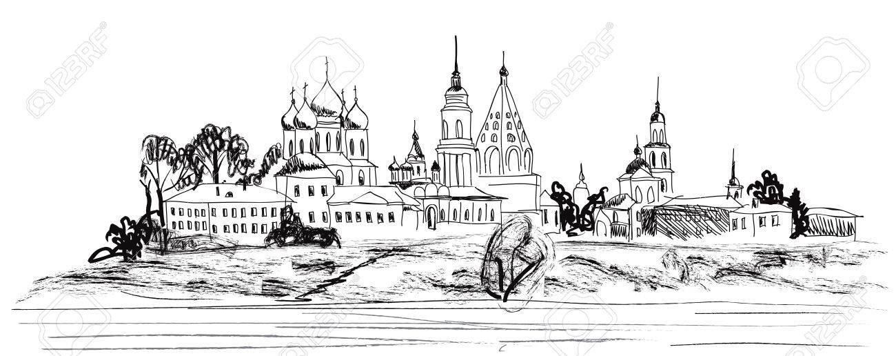 Коломенское раскраска Коломенское раскраска
