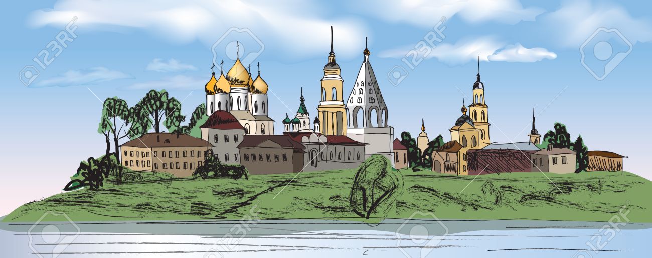 Рисуем города россии Рисуем города россии