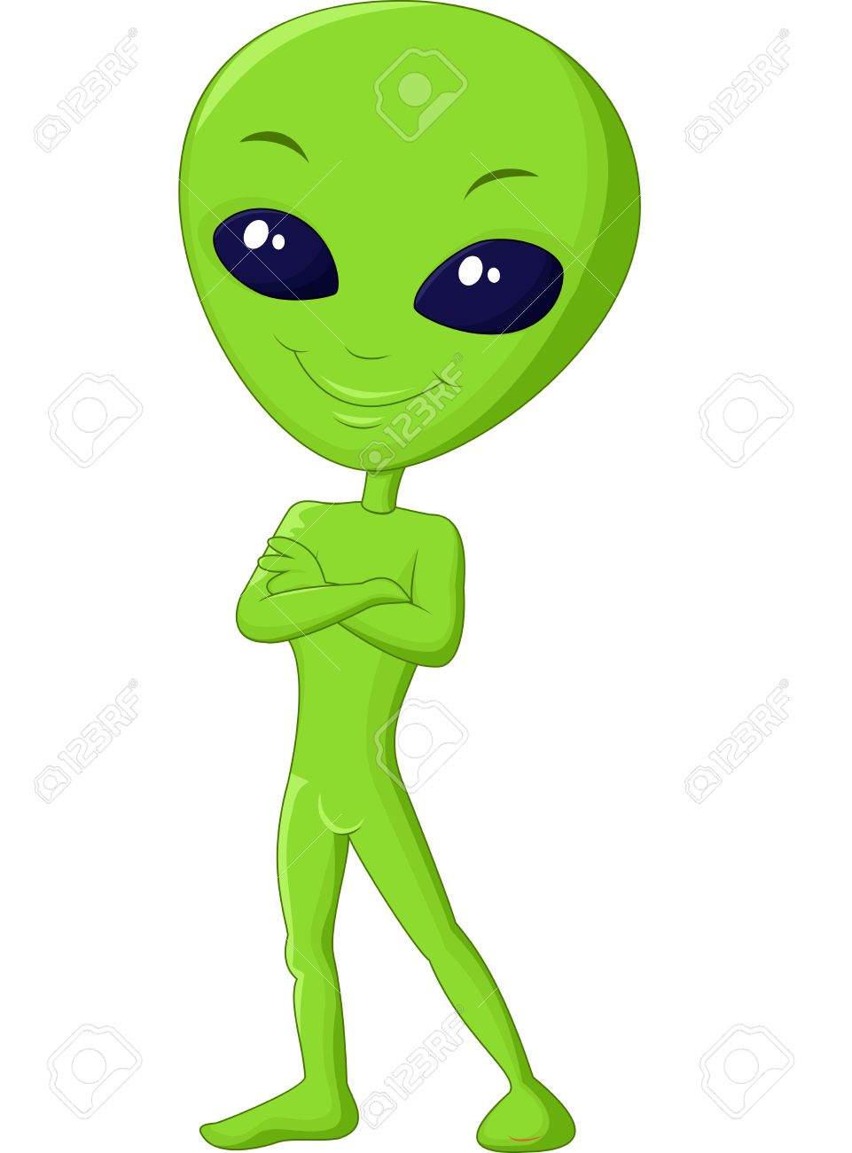 cartoon alien cartoon alien