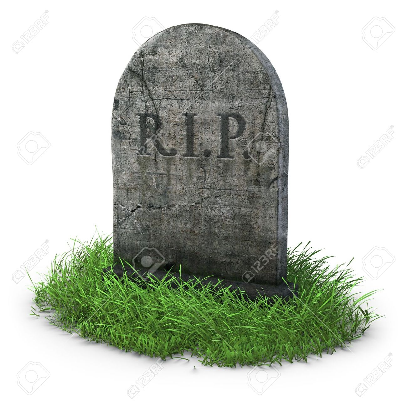 7624859-gravestone-with-grass-on-white-b