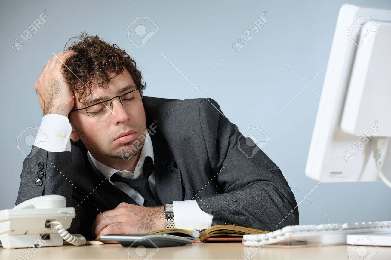 3861390-Bored-young-businessman-Stock-Ph