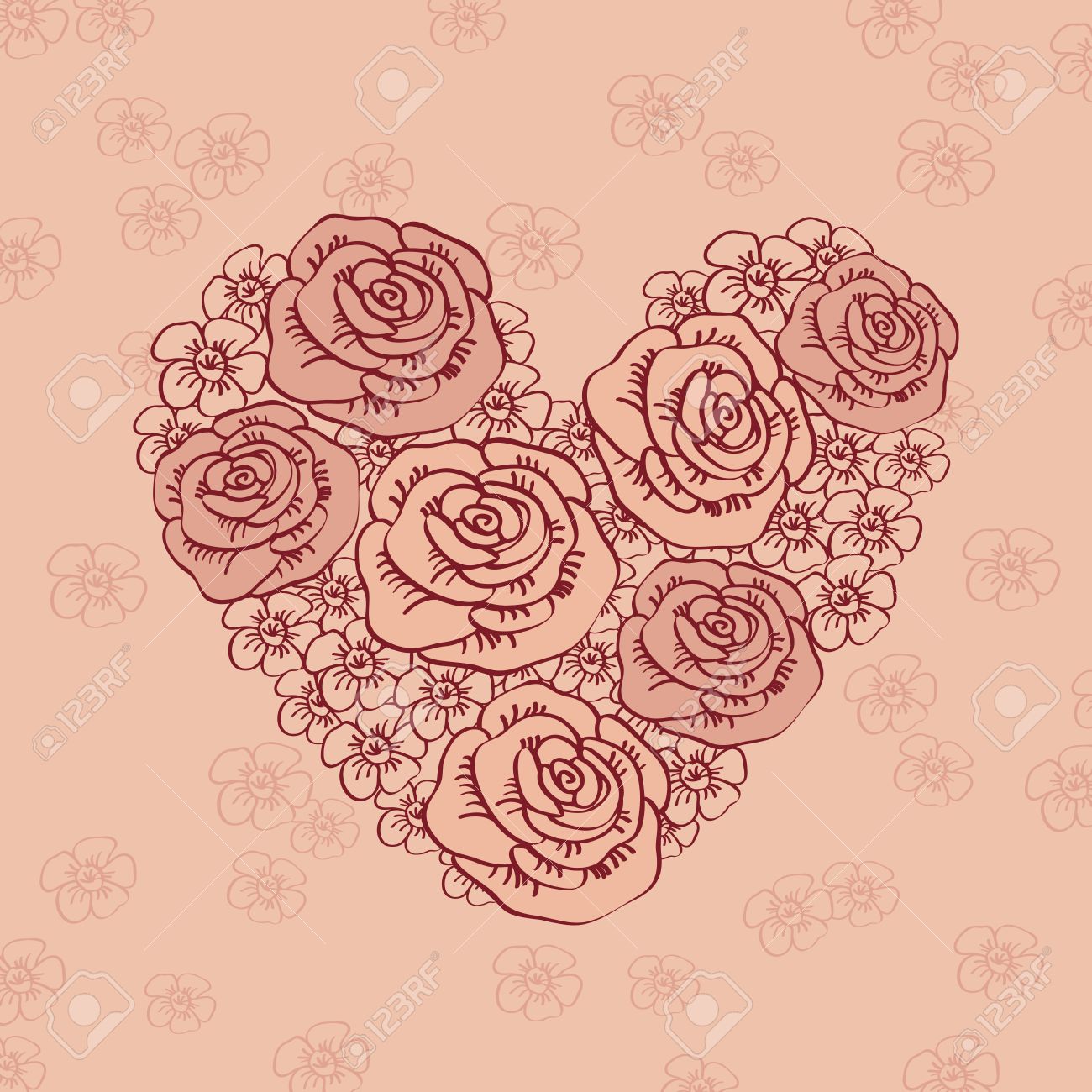 carte felicitation mariage coeur
