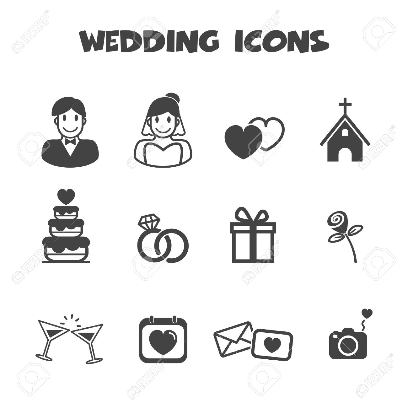 Hochzeit Symbole Hochzeit Symbole