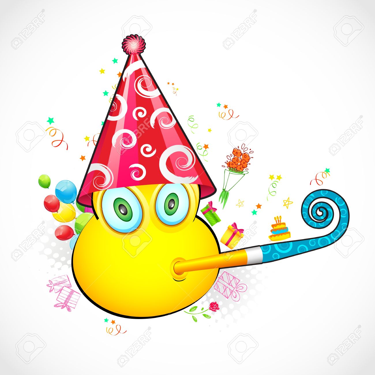 17680862-illustration-of-smiley-face-wit