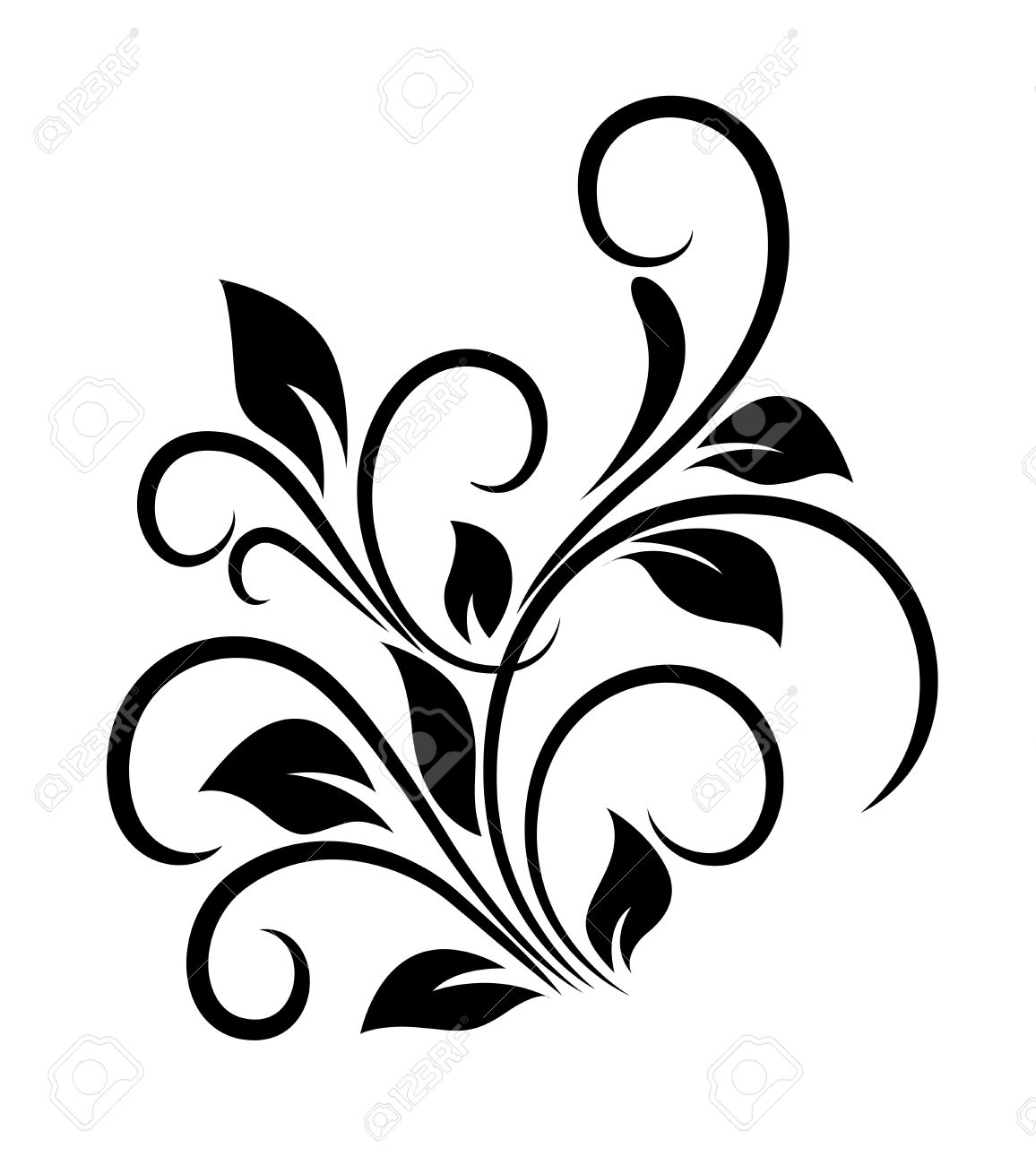 http://previews.123rf.com/images/vectorshots/vectorshots1211/vectorshots121100144/16101080-Swirl-Floral-Vector-Stock-Vector-filigree.jpg