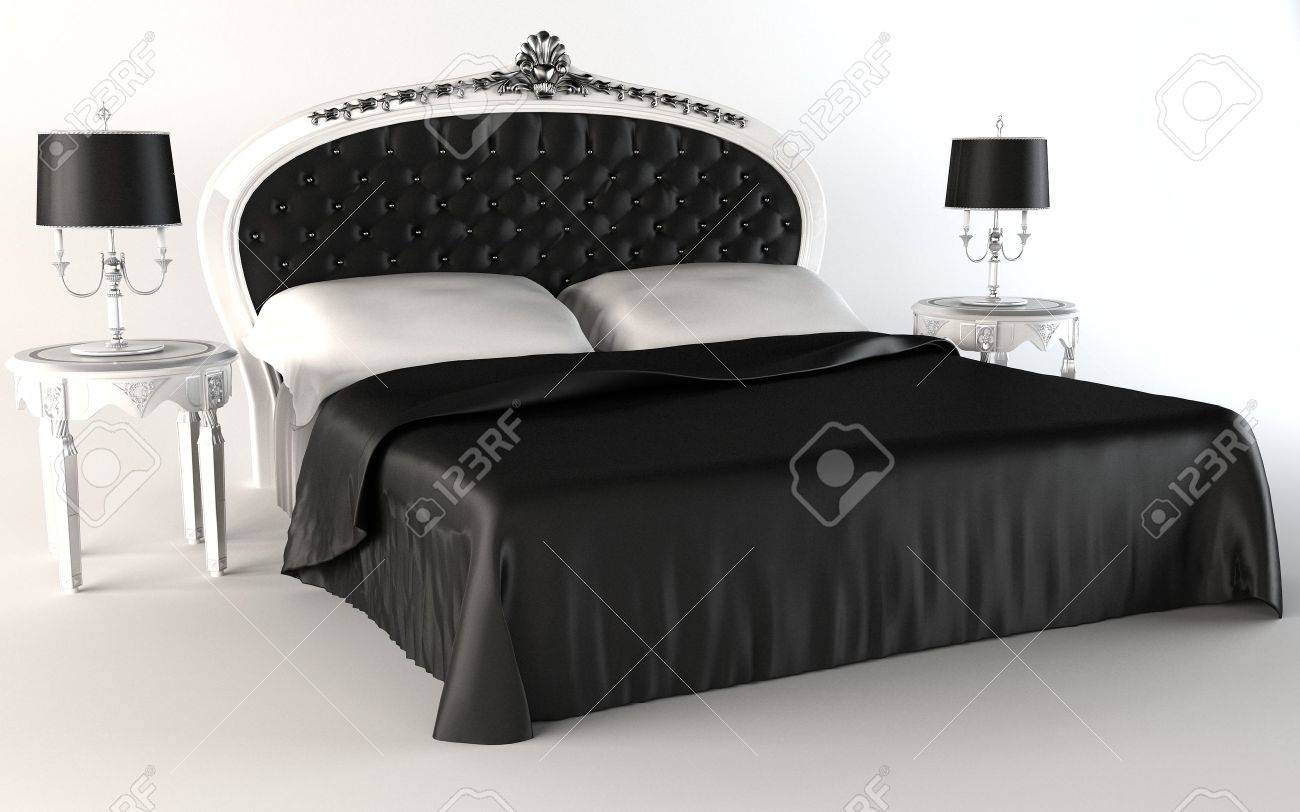 Suite chambre moderne bed lampe tableau banque dimages 10350708