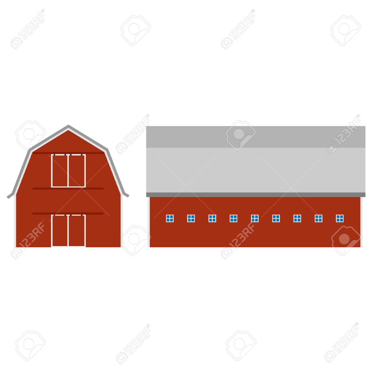 Red Barn Door Clip Art Red Barn Door Clip Art
