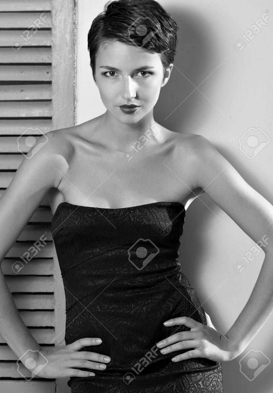 Black Supermodel Short Hair Brick Lane Studios York