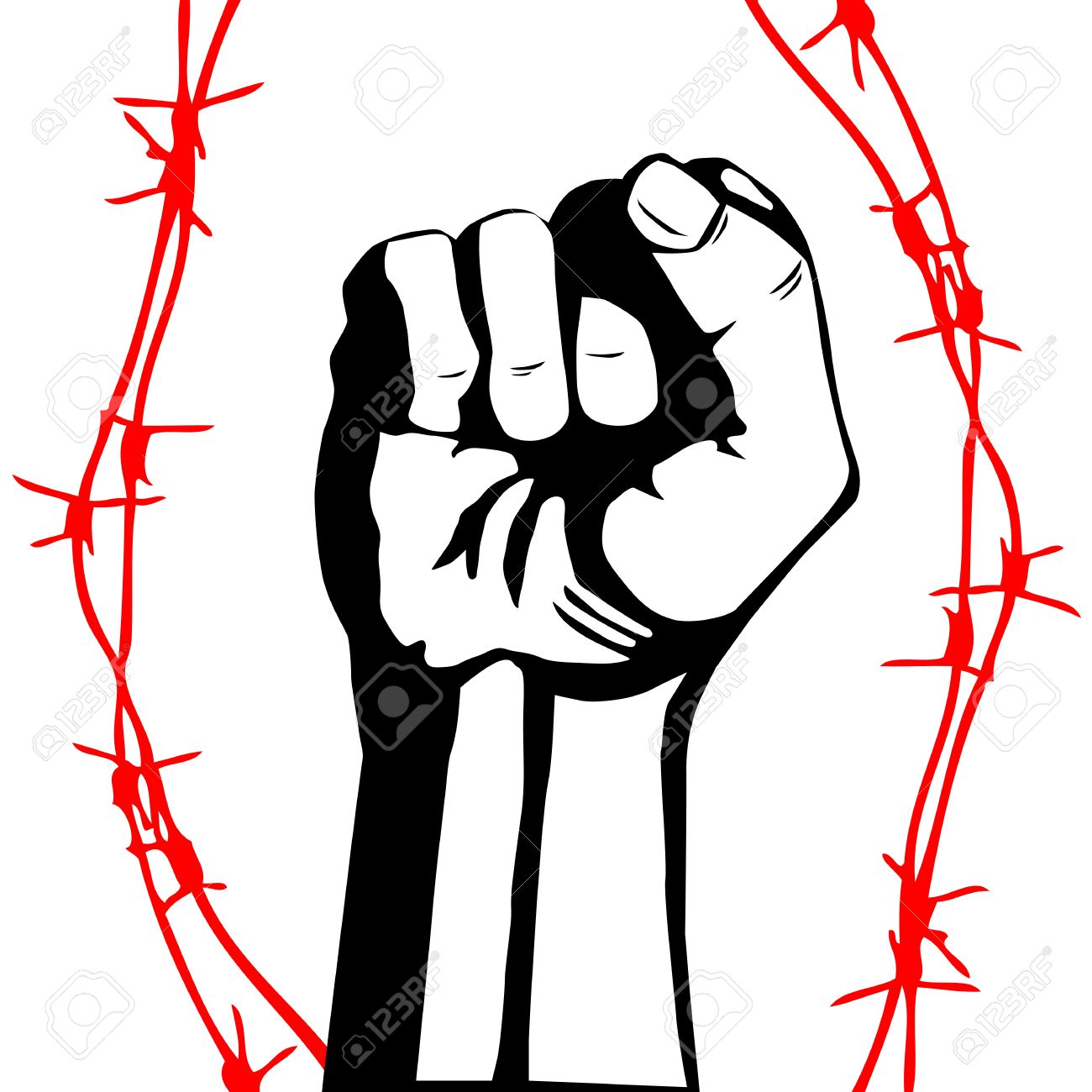 14777184-Fist-and-barbed-wire-Stock-Vector-revolution.jpg