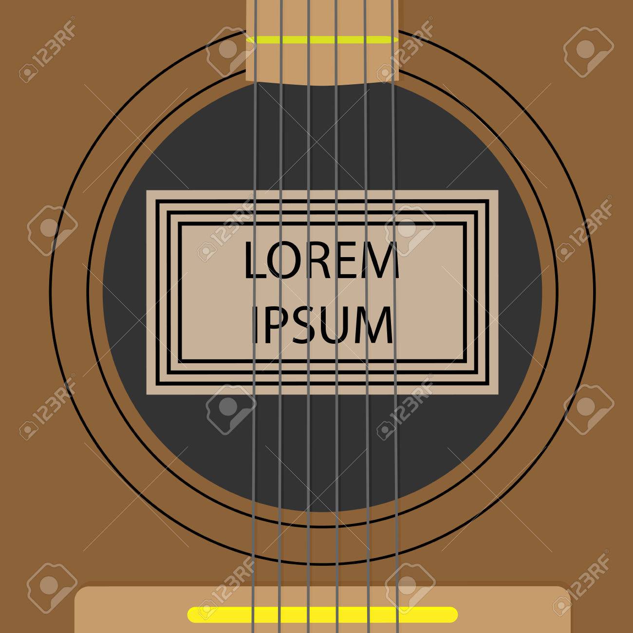 Resonator sounding board template banner. Musical sound instrument guitar, string acoustic. Vector art abstract unusual fashion illustration - 50090926 Resonator sounding board template banner. Musical sound instrument guitar, string acoustic. Vector art abstract unusual fashion illustration - 50090926