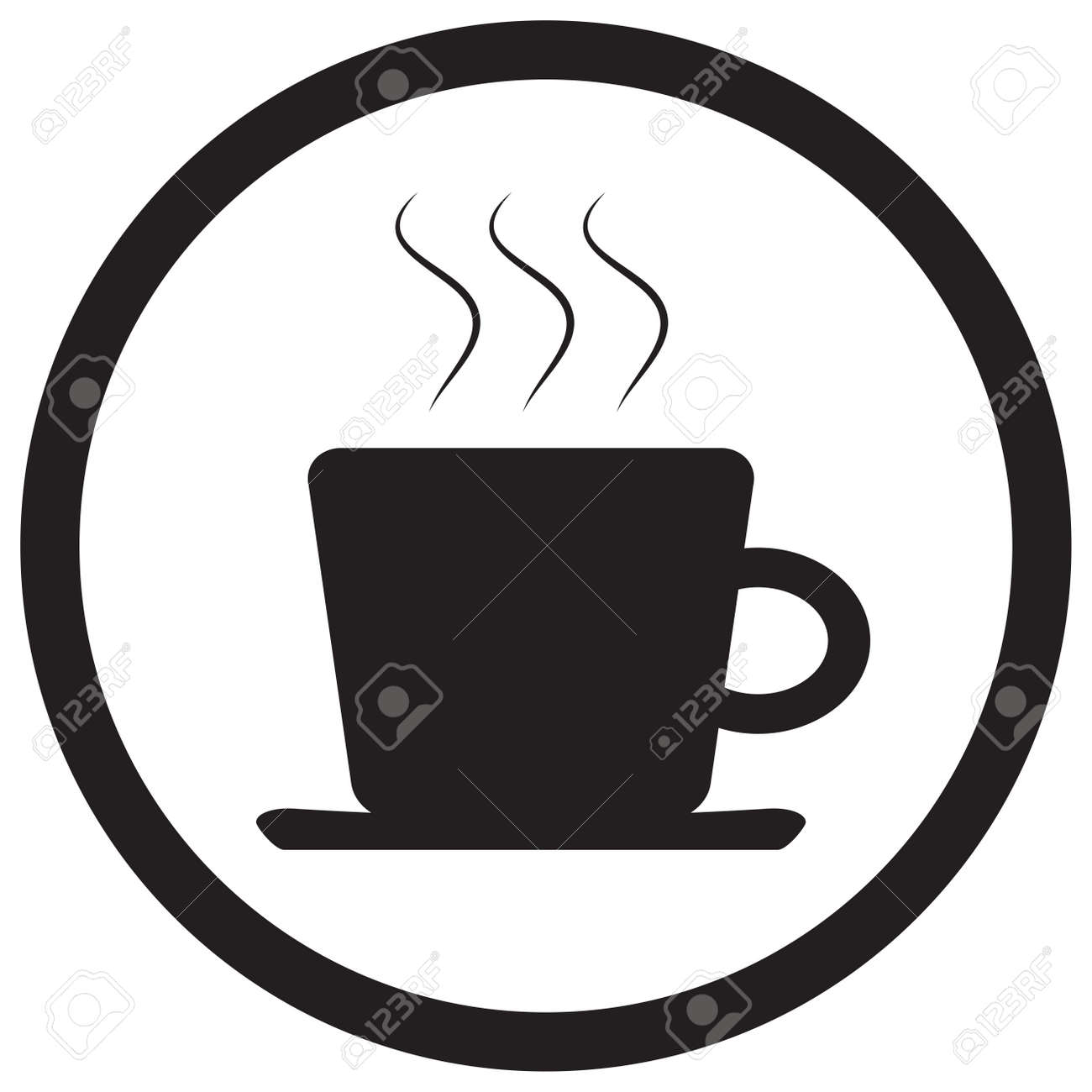 Tea And Coffee Cup Icon Black White Cup Of Tea Isolated And Mug Of Tea Or Tea And Coffee Cup Icon Black White Cup Of Tea Isolated And Mug Of Tea Or