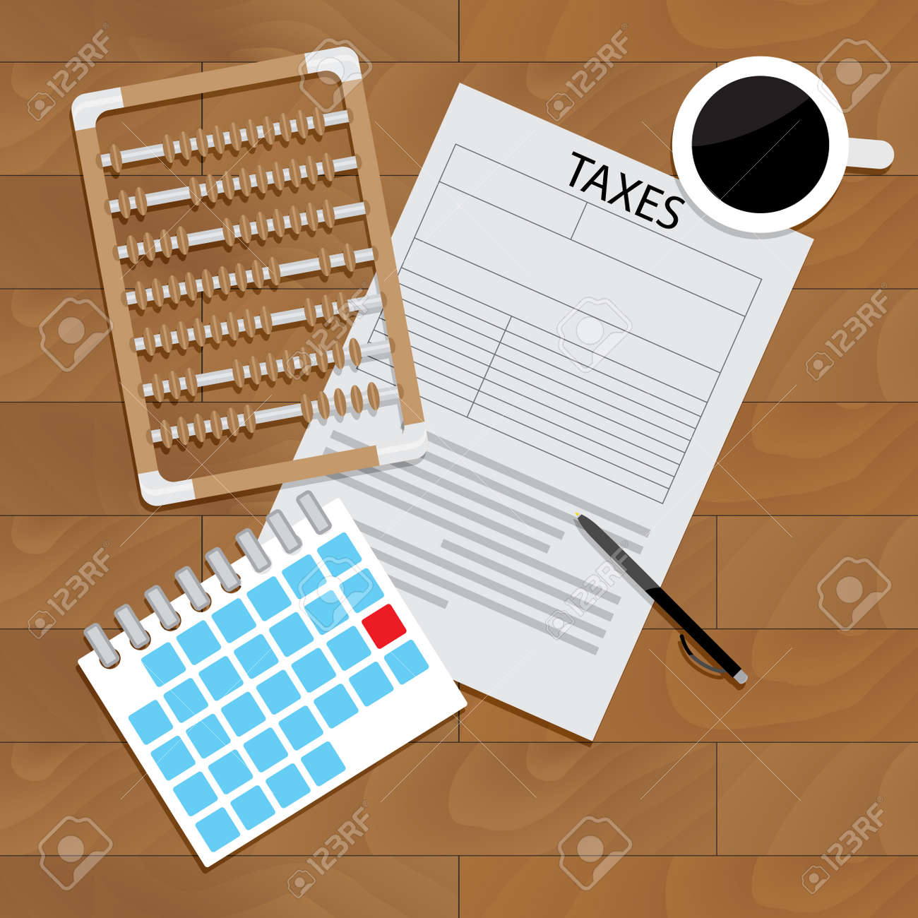 accounting tax forms vector taxation calculator for finance wage calculator with taxes