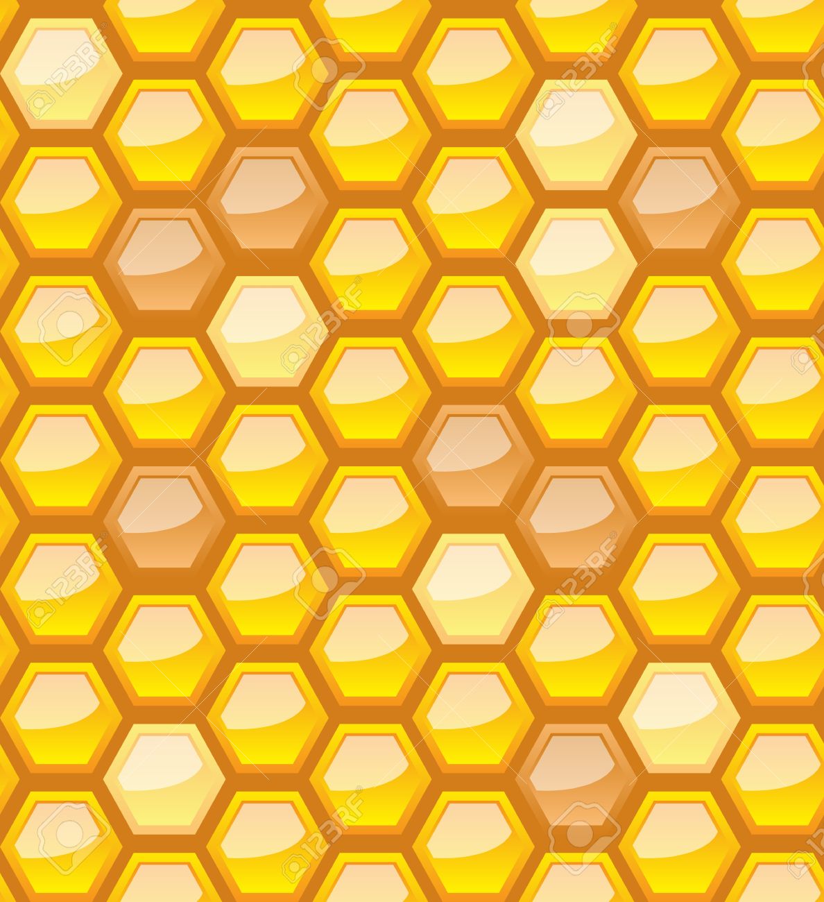 honeycomb pattern vector