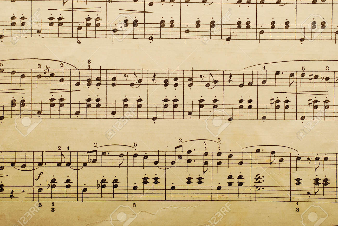 music paper sheet paper music