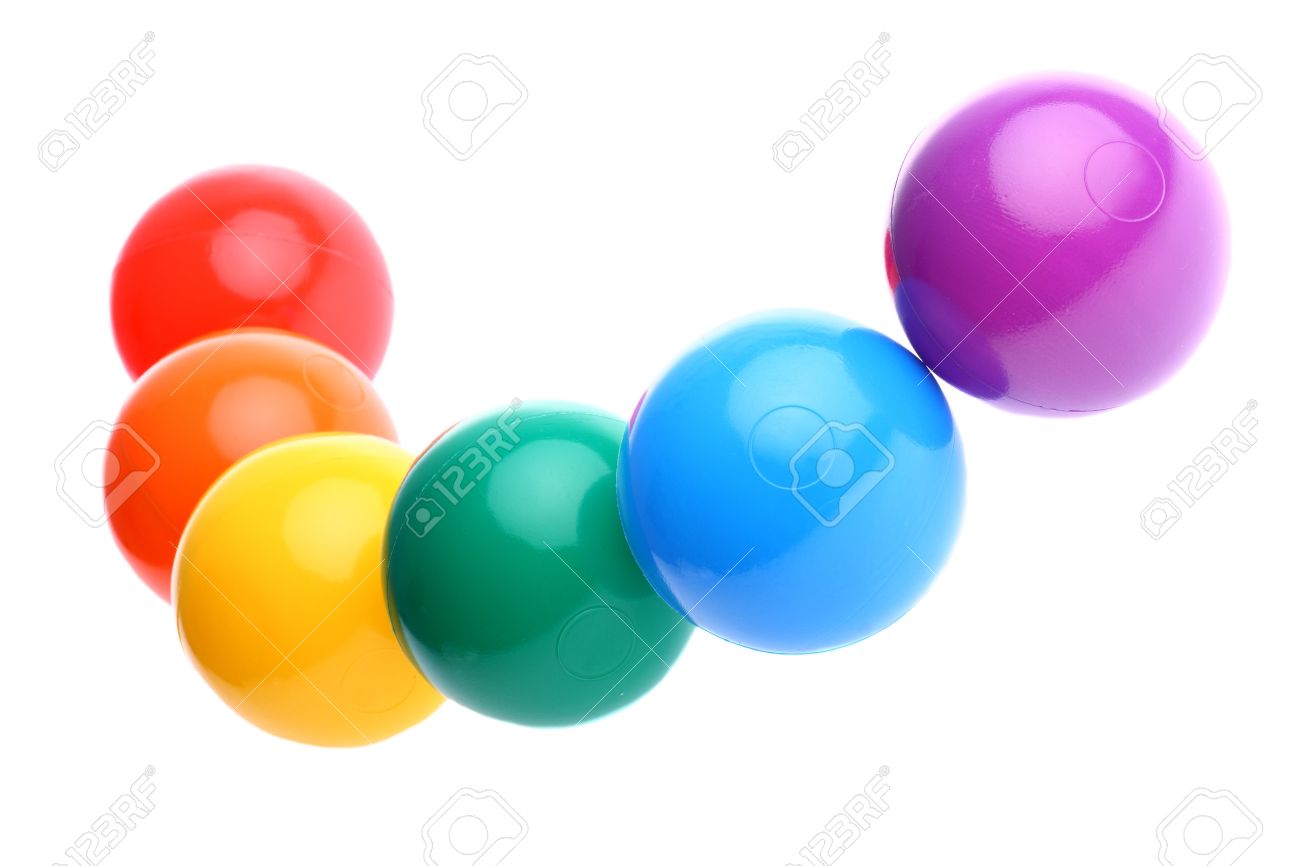 plastic toy balls