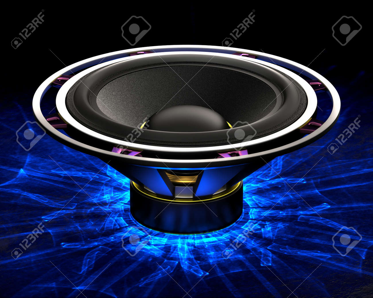 loudspeaker for bass