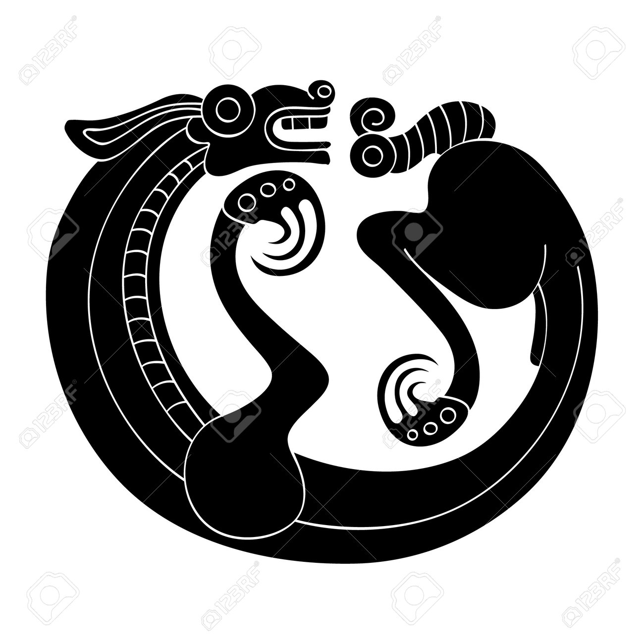 vector monochrome icon with ancient Scythian art. Symbol with animal motifs for your project - 164119622 vector monochrome icon with ancient Scythian art. Symbol with animal motifs for your project - 164119622