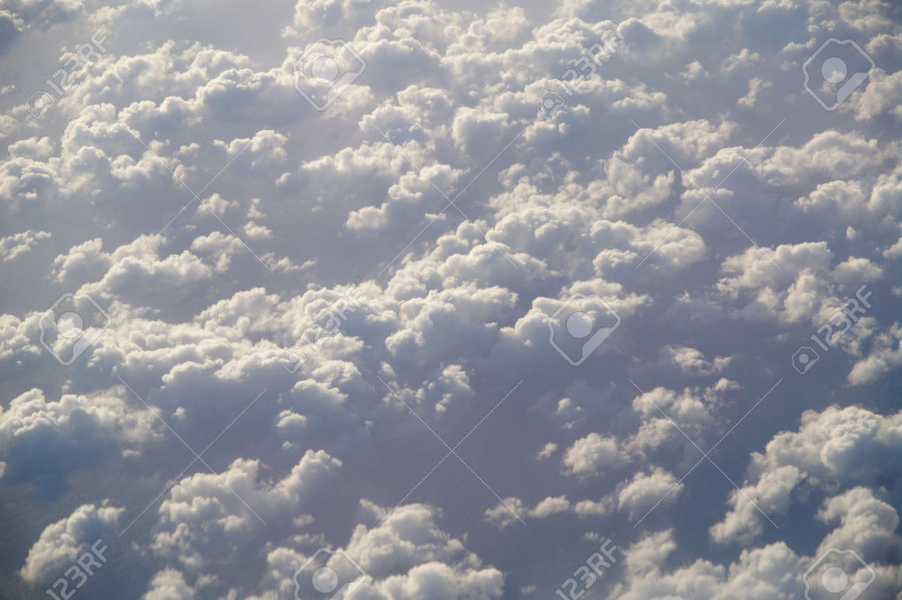 Clouds From Above View From Airplane Many Stock Photo Picture And Royalty Free Image Image