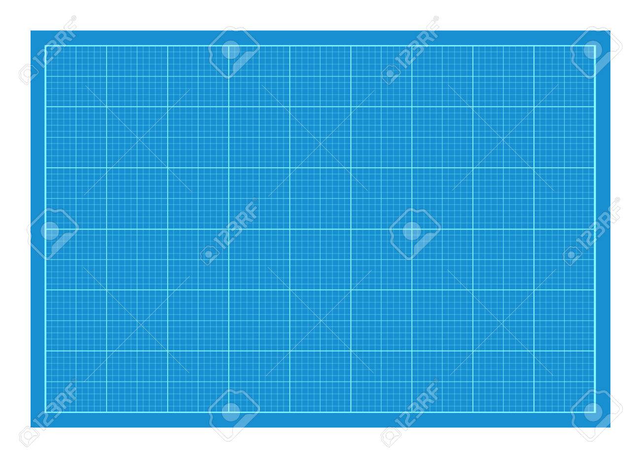 sheet of blueprint paper