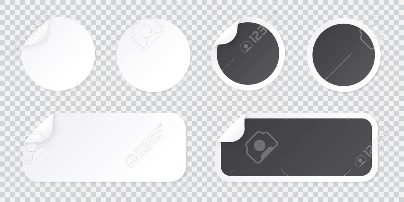 Round Sticker Template With Peel Of Corner, Black And White Price Inside Round Sticker Labels Template Round Sticker Template With Peel Of Corner, Black And White Price Inside Round Sticker Labels Template