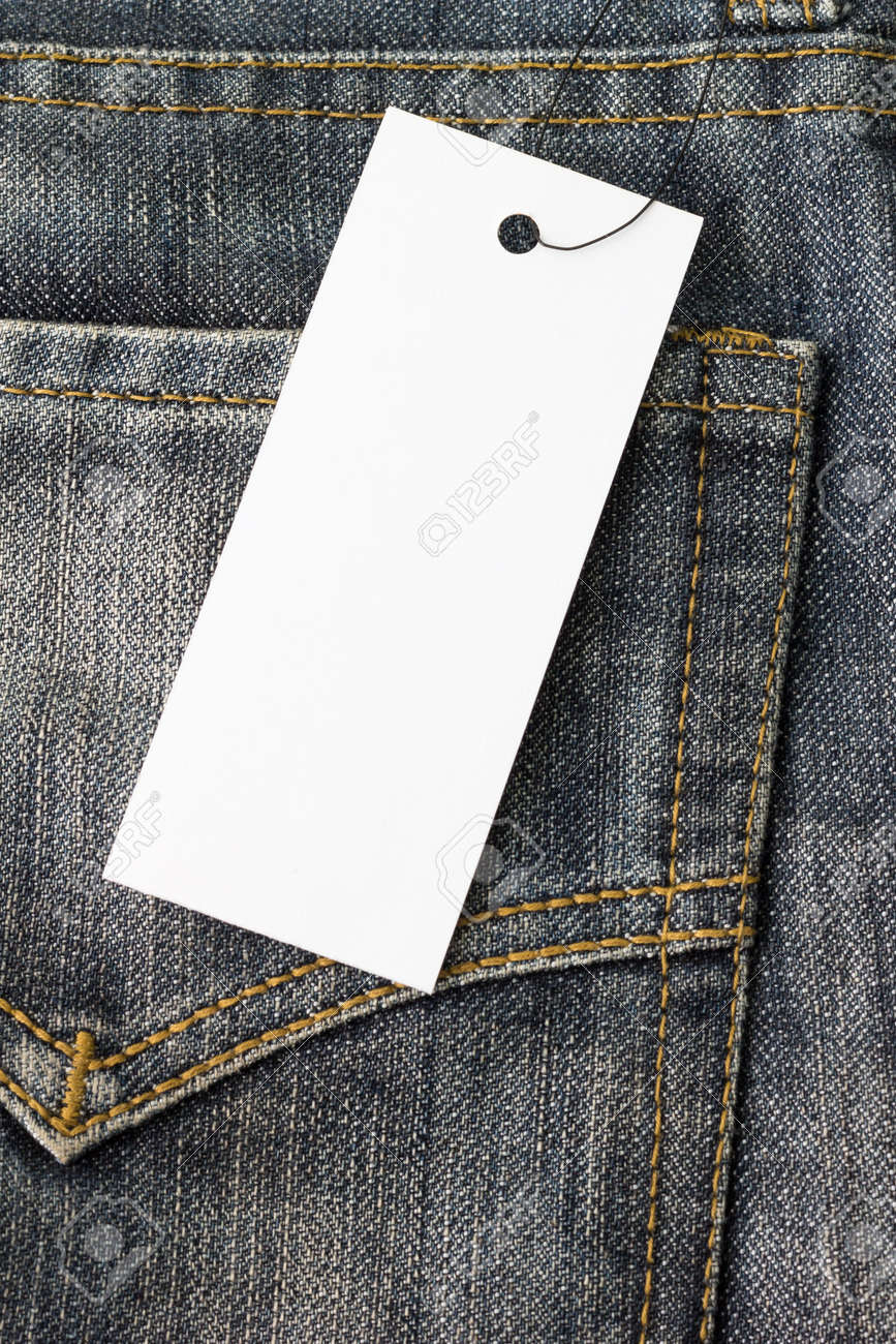 white tag jeans