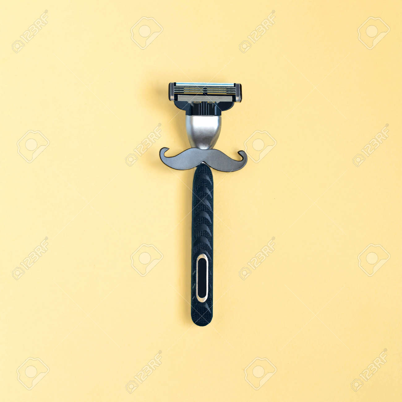 razor for mustache