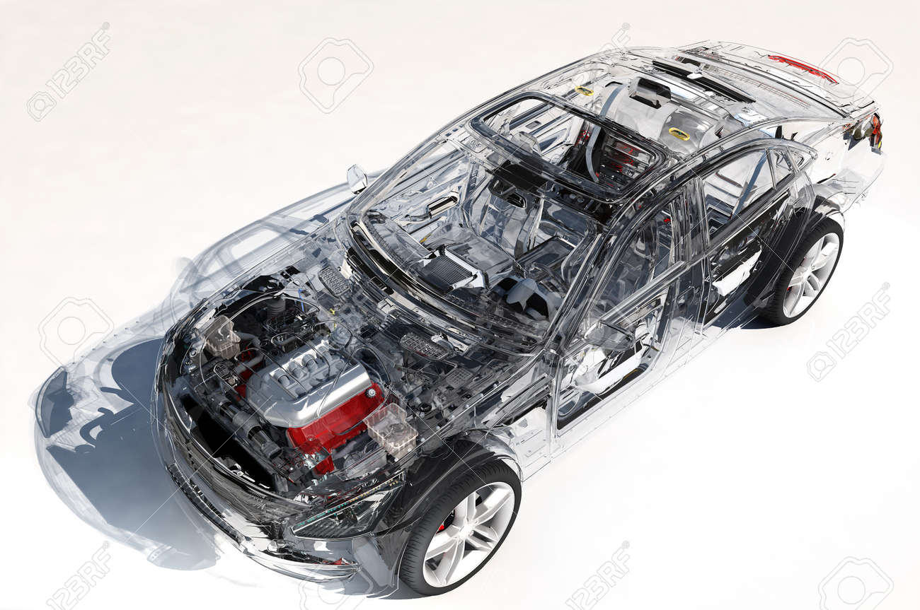 Model cars on a white background.3d render - 66692069 Model cars on a white background.3d render - 66692069