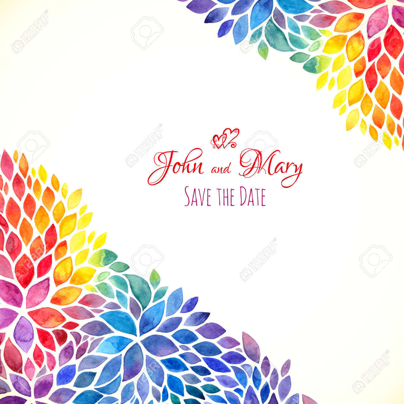 rainbow invitations templates free