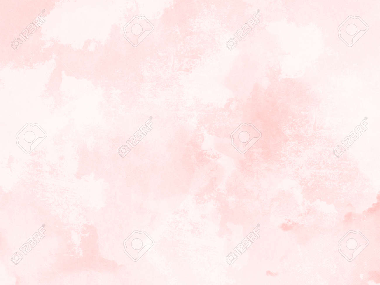 Pink Watercolor Background Texture Soft Abstract Aquarel Pattern