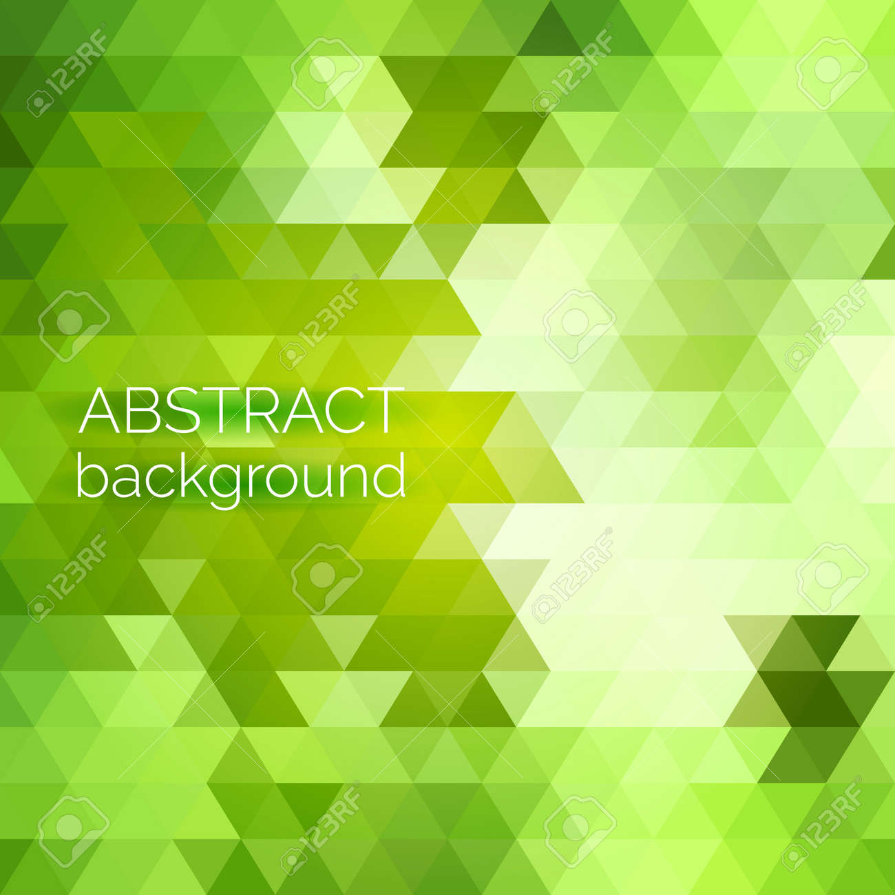 Abstract vector geometric background. Green fresh background. Backdrop design element. Triangle backdrop can be used for web page background, identity style, printing, etc. - 41613377 Abstract vector geometric background. Green fresh background. Backdrop design element. Triangle backdrop can be used for web page background, identity style, printing, etc. - 41613377