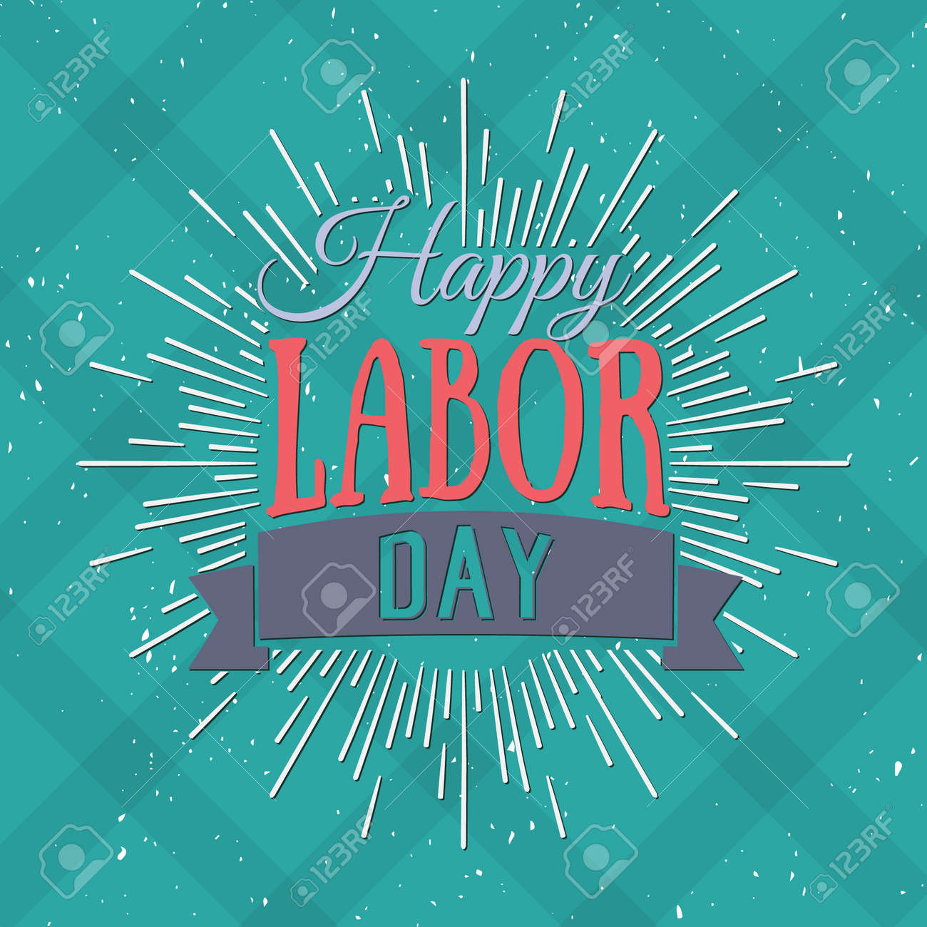 Vector Illustration Labor Day a national holiday of the United States. American Happy Labor Day design poster. - 44206755 Vector Illustration Labor Day a national holiday of the United States. American Happy Labor Day design poster. - 44206755
