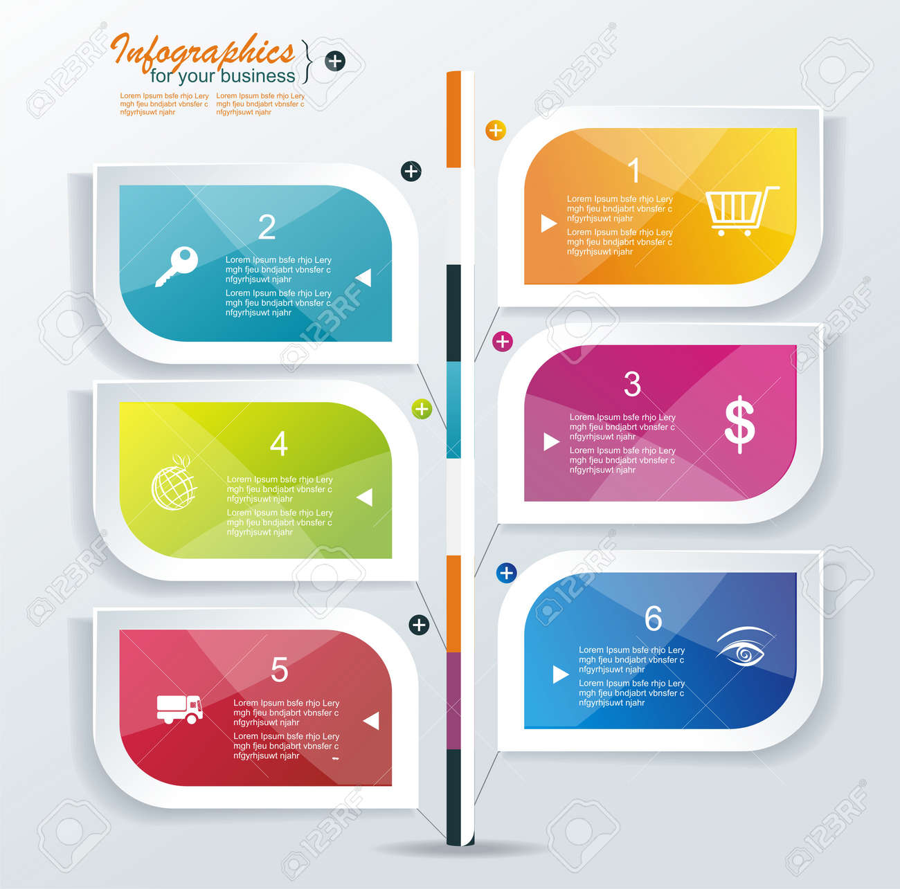 modern speech bubble template style can be used for workflow