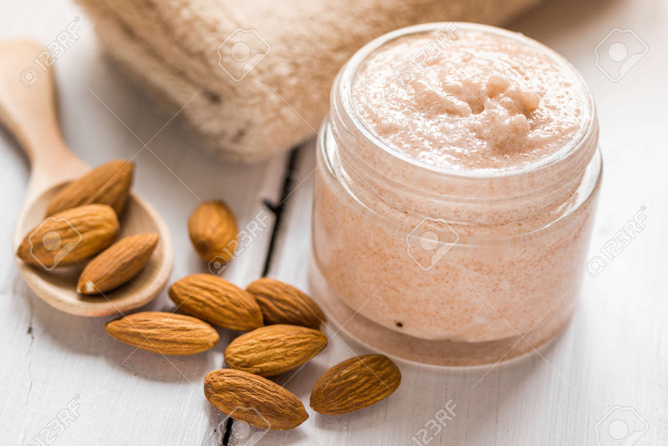 almond scrub
