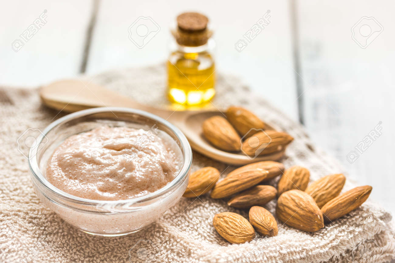 almond scrub