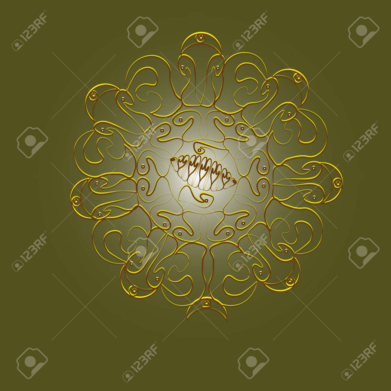 muster gelbe sonne ttowierung oder logo abstrakt autor idee handgemachte strahlen ethno muster locken ornamental punkt - Ethno Muster muster gelbe sonne ttowierung oder logo abstrakt autor idee handgemachte strahlen ethno muster locken ornamental punkt - Ethno Muster