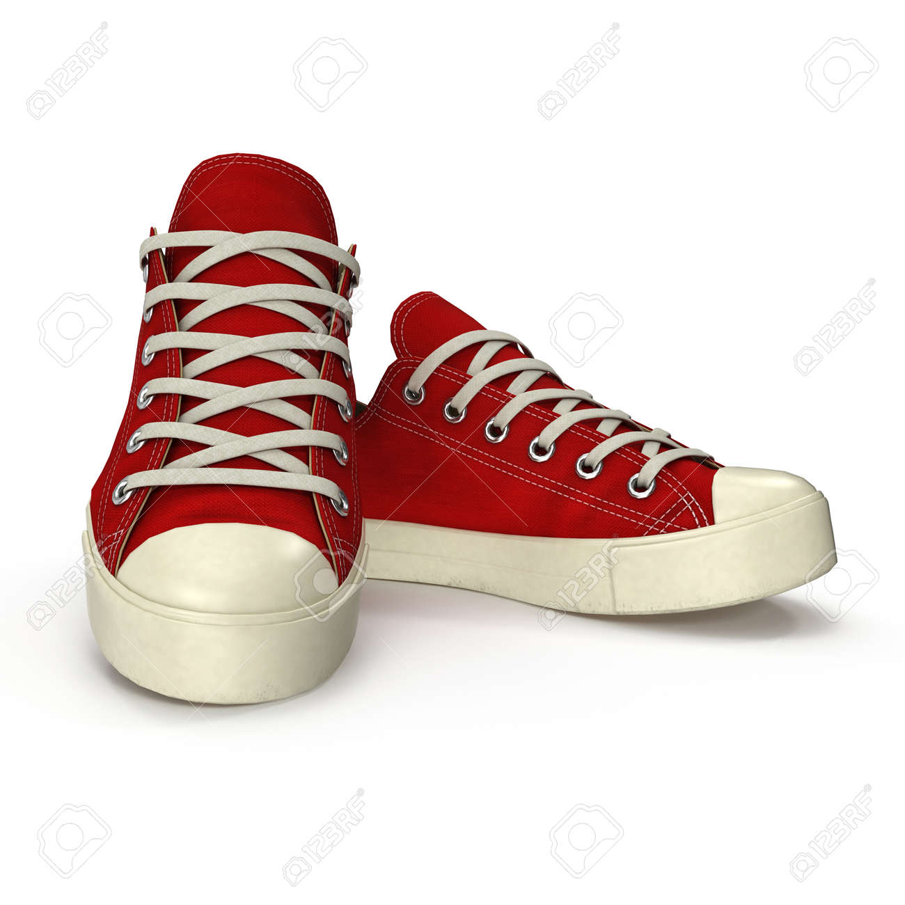 zapatillas rojas